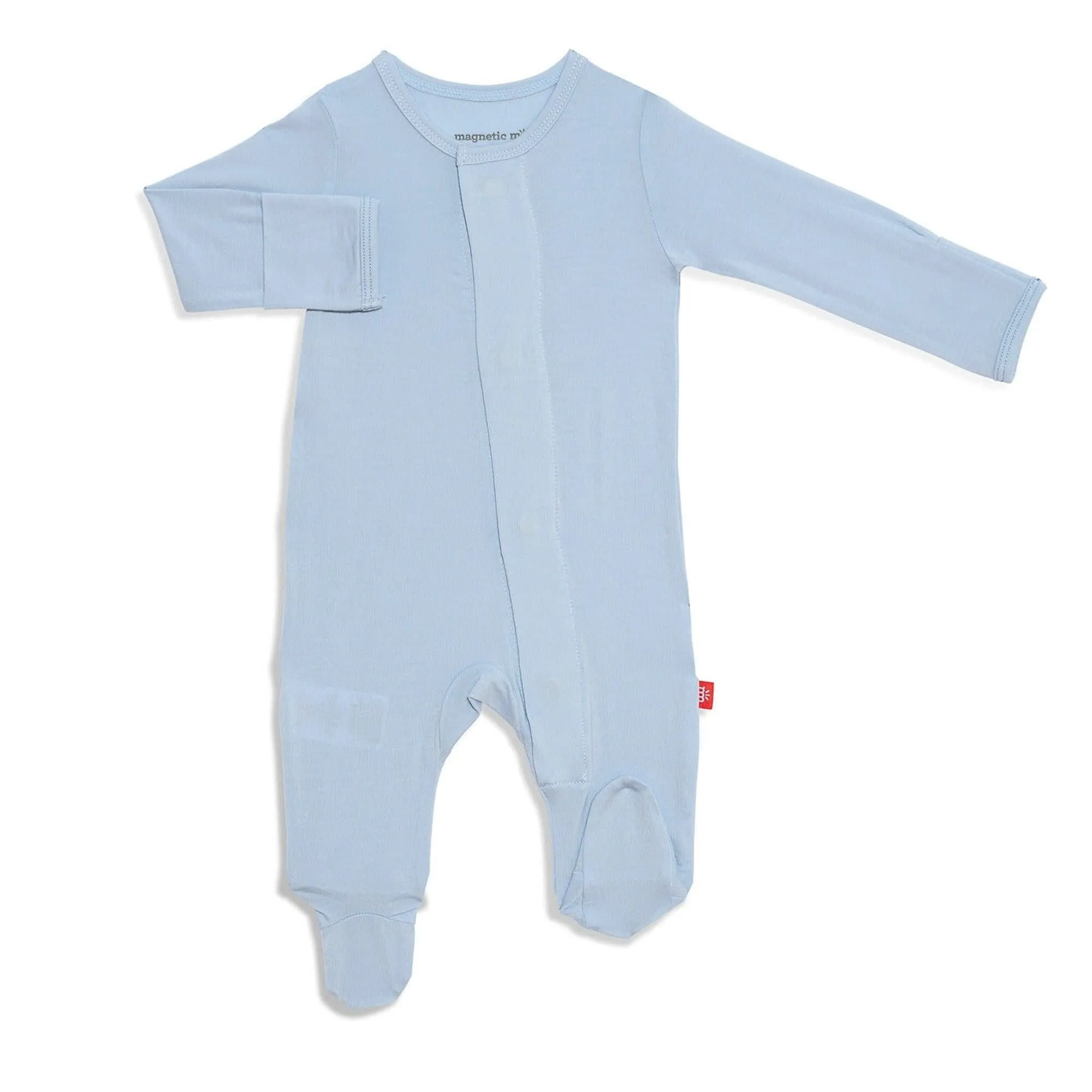 Magnetic Me Baby Blue Solid Modal Magnetic Footie
