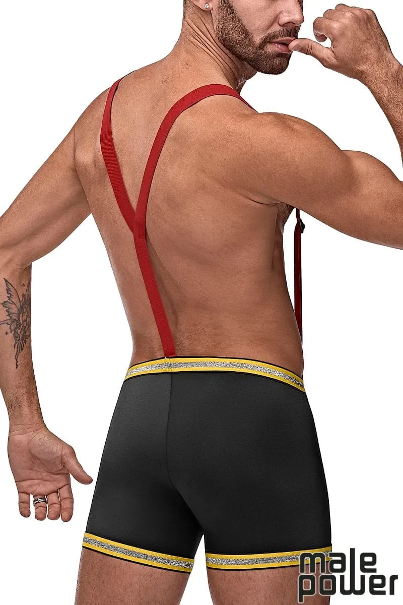 Male Power Firefighter Bed Costume