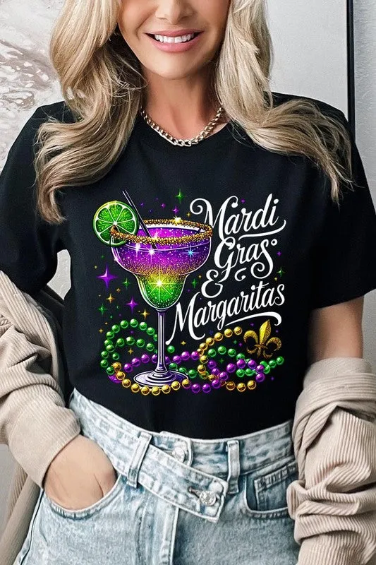 Mardi Gras & Margaritas Graphic Plus Tee