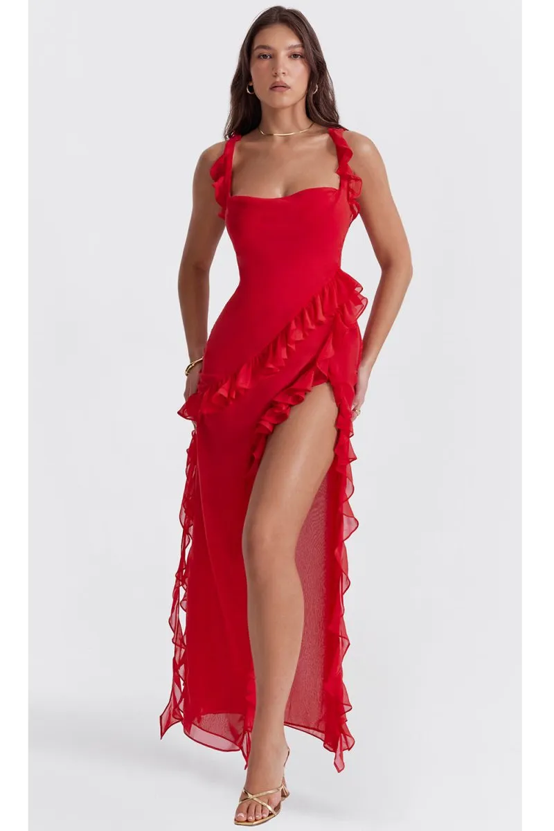Marloes® | Elegant Dress With Ruffles
