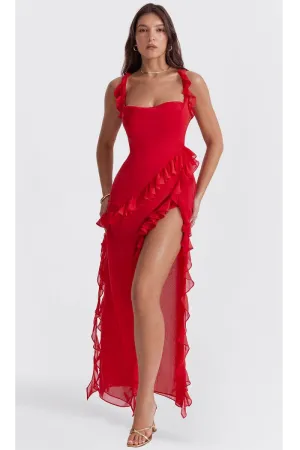 Marloes® | Elegant Dress With Ruffles