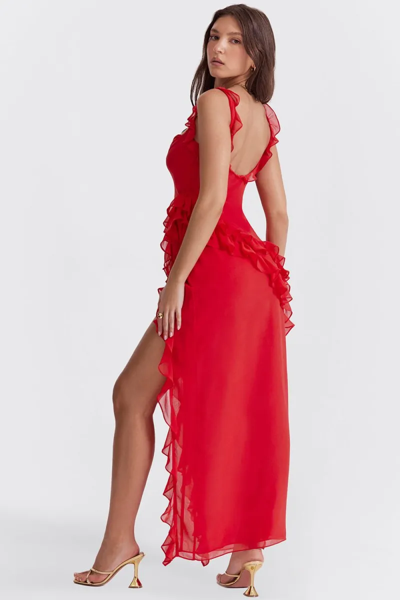 Marloes® | Elegant Dress With Ruffles