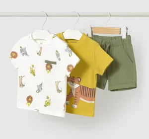 Mayoral Baby Boy Safari Short Set