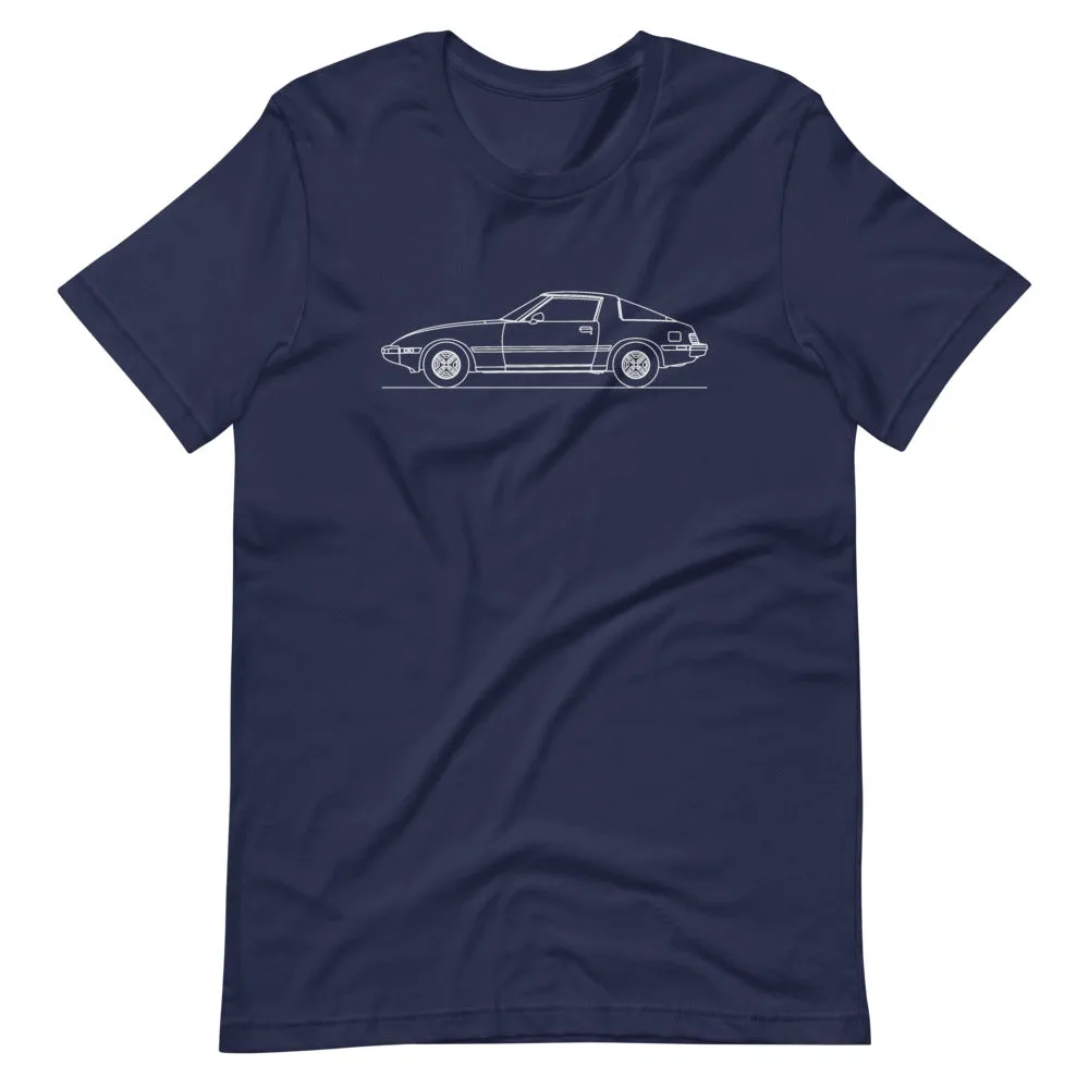 Mazda RX-7 FB silhouette T-shirt
