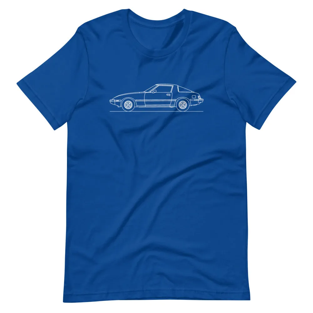 Mazda RX-7 FB silhouette T-shirt