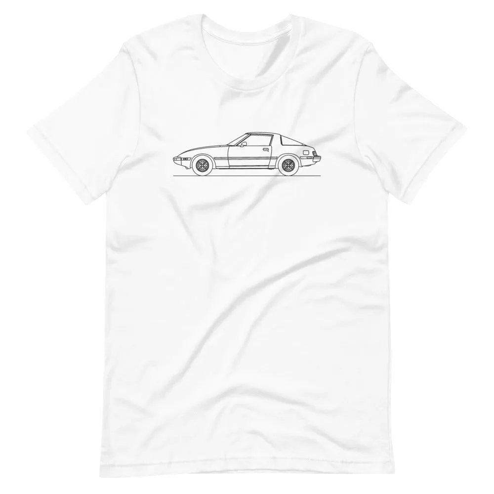 Mazda RX-7 FB silhouette T-shirt