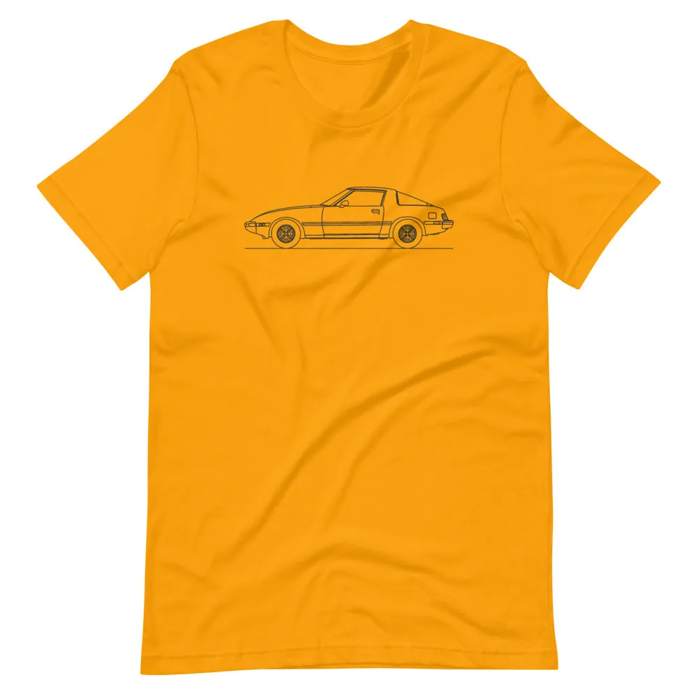 Mazda RX-7 FB silhouette T-shirt