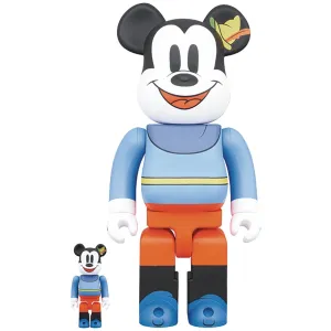 Medicom Japan Mickey Mouse Brave Little Tailor 100% & 400% Bearbrick JUL229753I