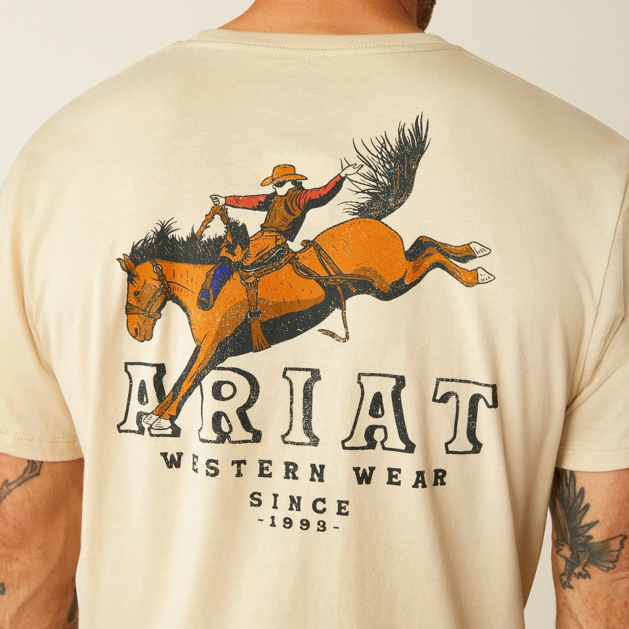Men's Ariat Bronc Ridin Heritage T-Shirt - 10054835