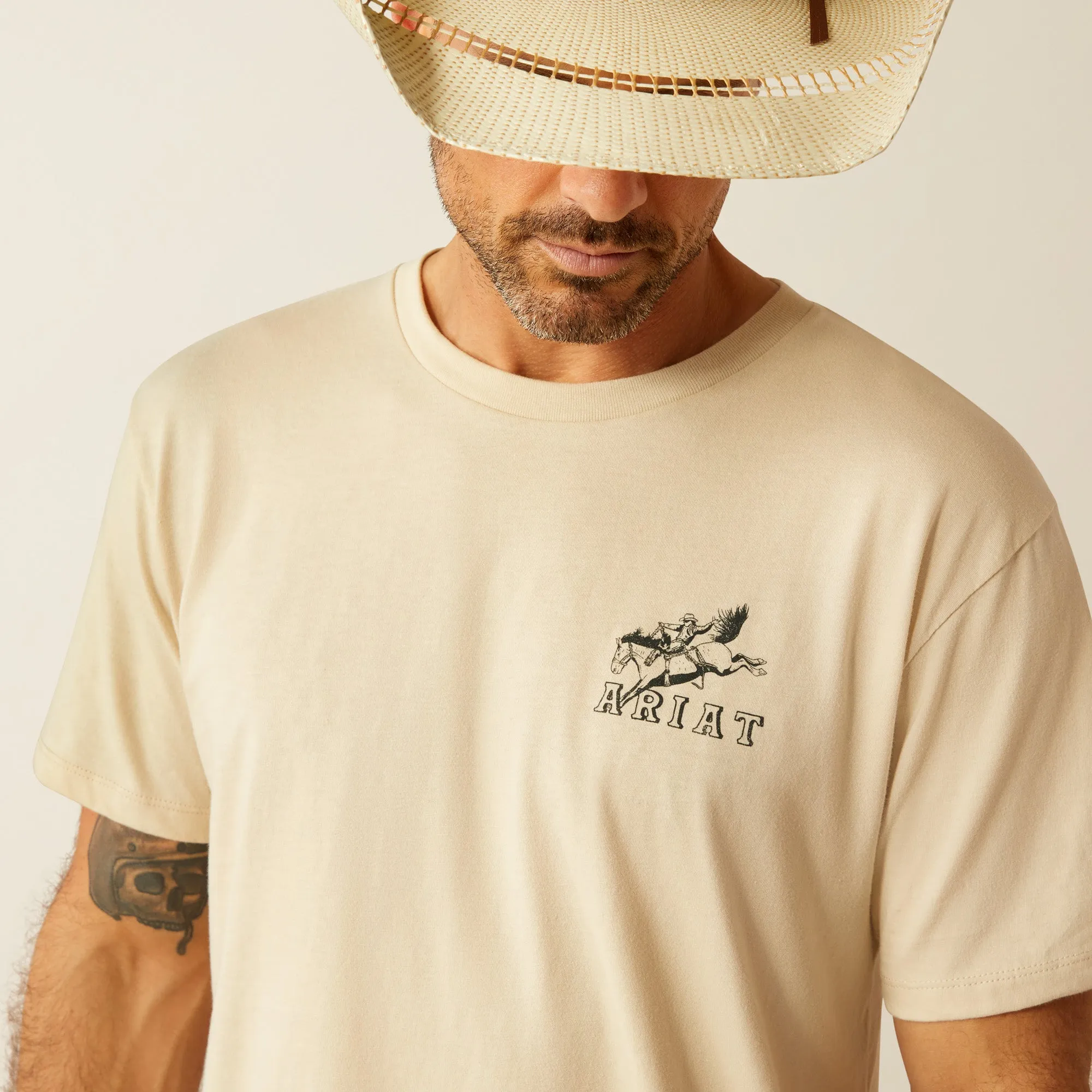 Men's Ariat Bronc Ridin Heritage T-Shirt - 10054835