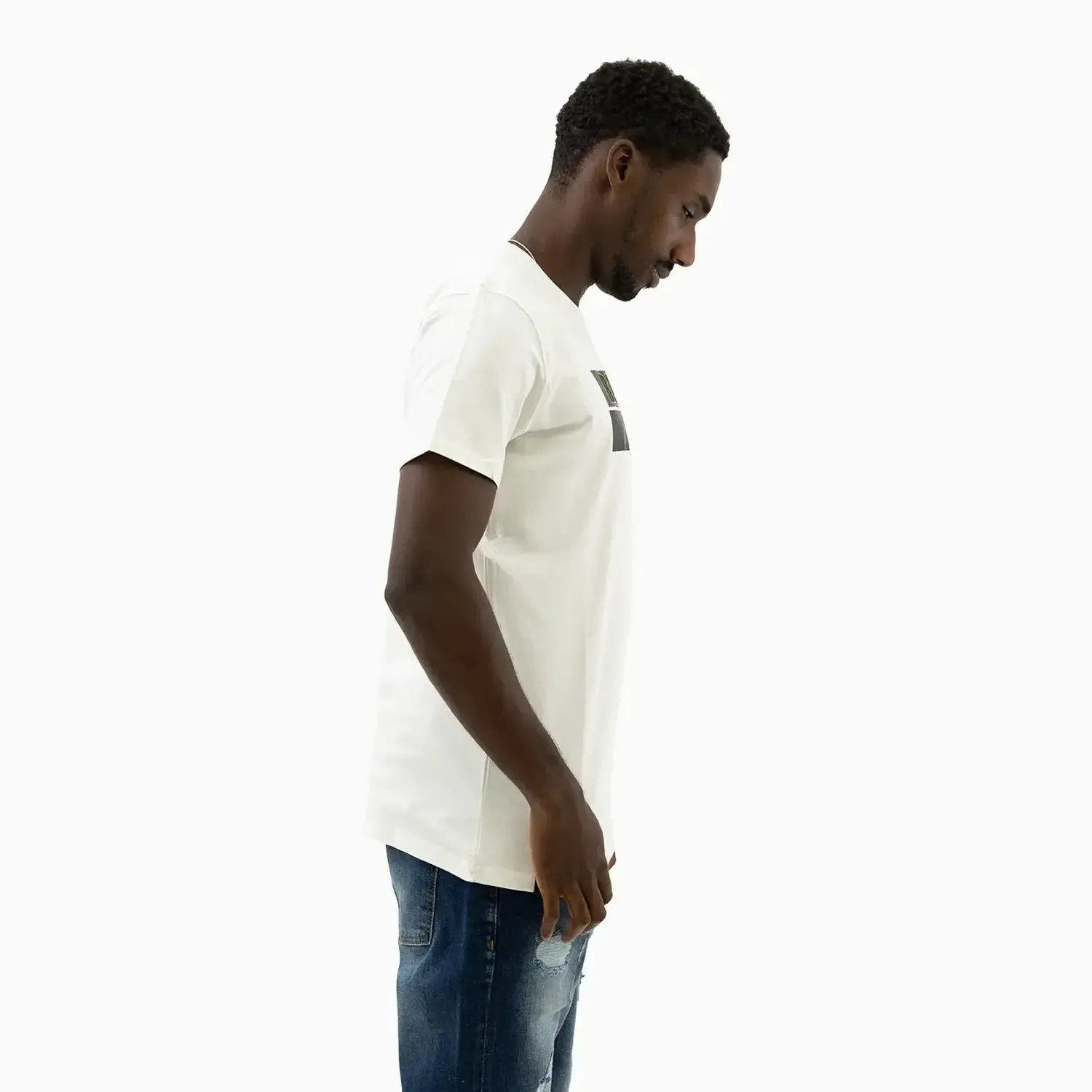 Men's Black Rules Outline Crew Neck T-Shirt