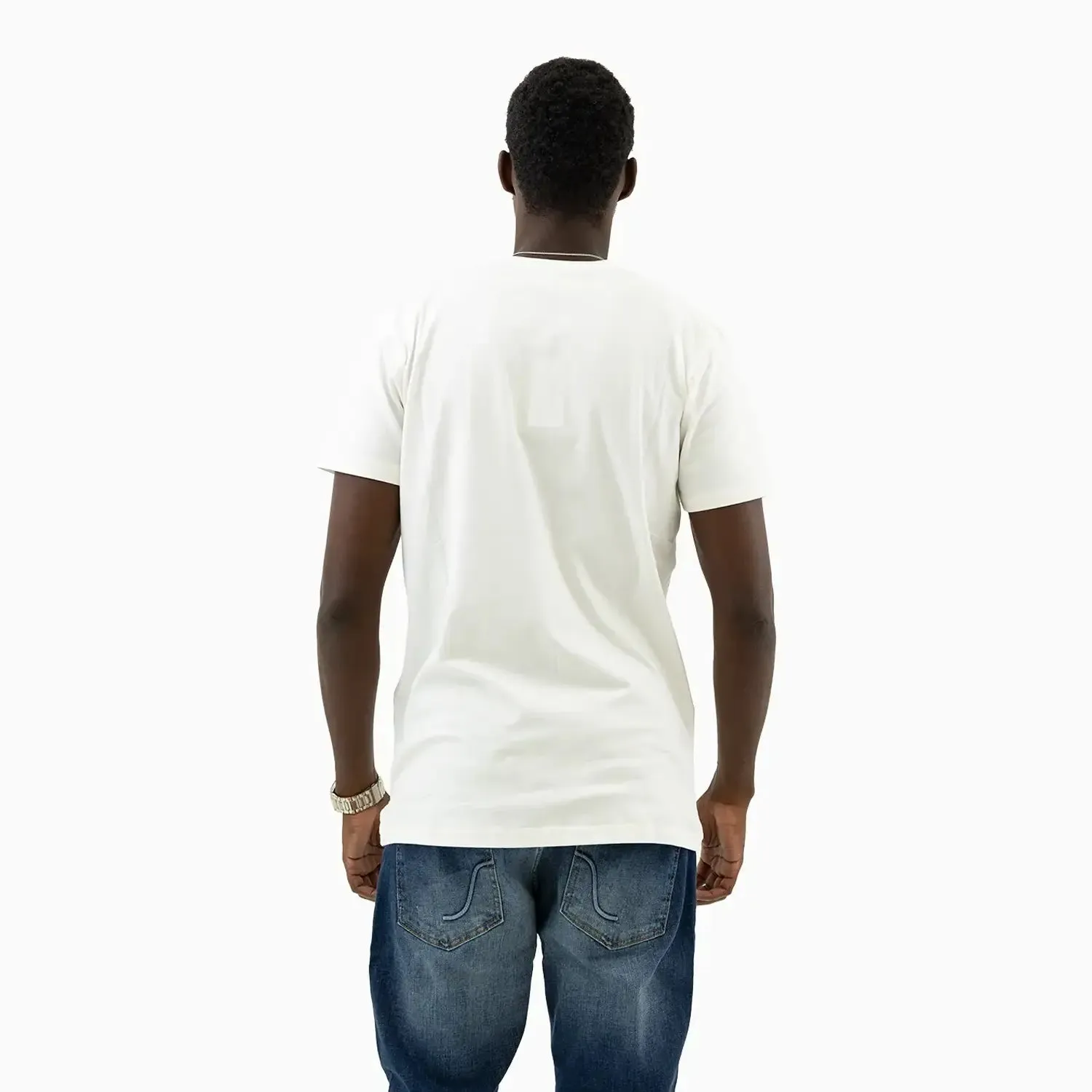 Men's Black Rules Outline Crew Neck T-Shirt