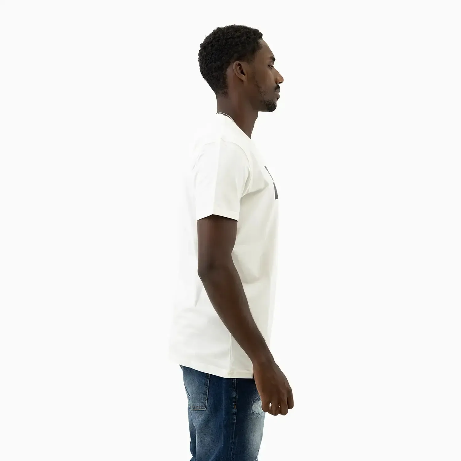 Men's Black Rules Outline Crew Neck T-Shirt