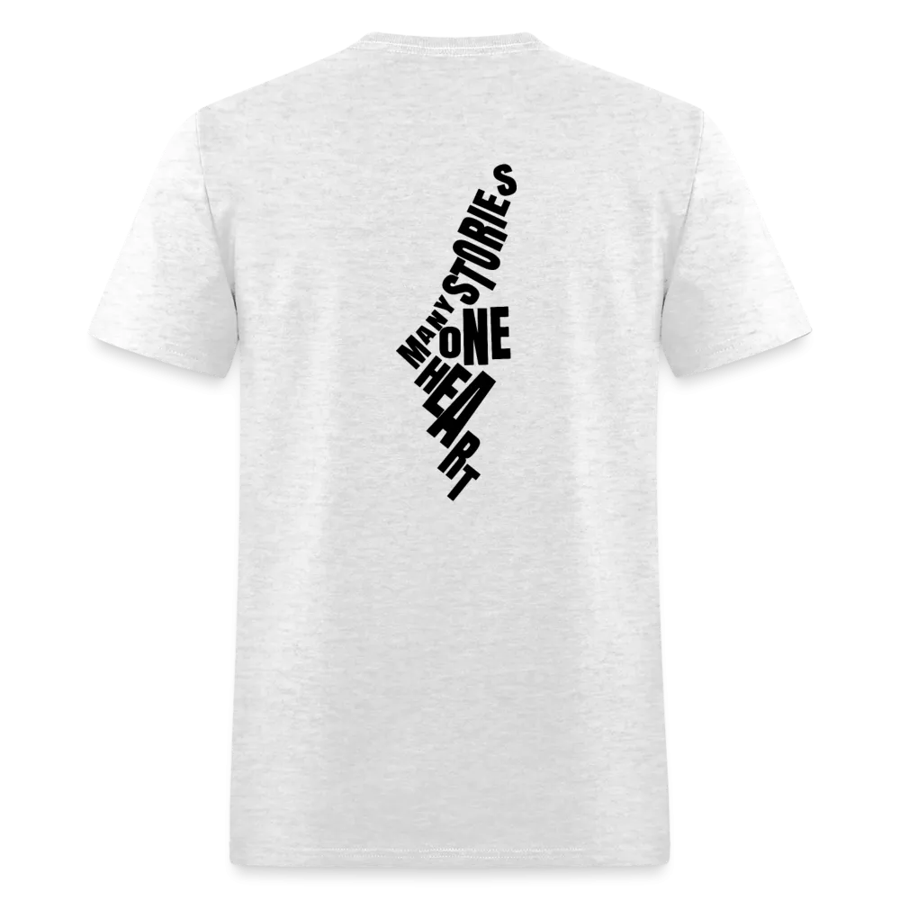 Men's Classic T-Shirt with MPP Logo and Palestine Map (6 Colors)