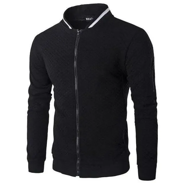 Men's Jacket Casual New Sportswear Jogger Running Fitness Jacket for Men Solid Warm Bomber Jacket Unique New Design Sports Jacket Classic Up Jacket For Men