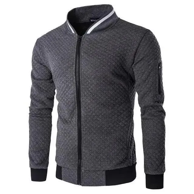 Men's Jacket Casual New Sportswear Jogger Running Fitness Jacket for Men Solid Warm Bomber Jacket Unique New Design Sports Jacket Classic Up Jacket For Men