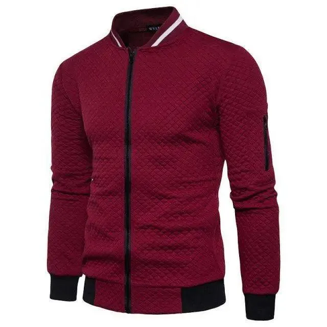 Men's Jacket Casual New Sportswear Jogger Running Fitness Jacket for Men Solid Warm Bomber Jacket Unique New Design Sports Jacket Classic Up Jacket For Men