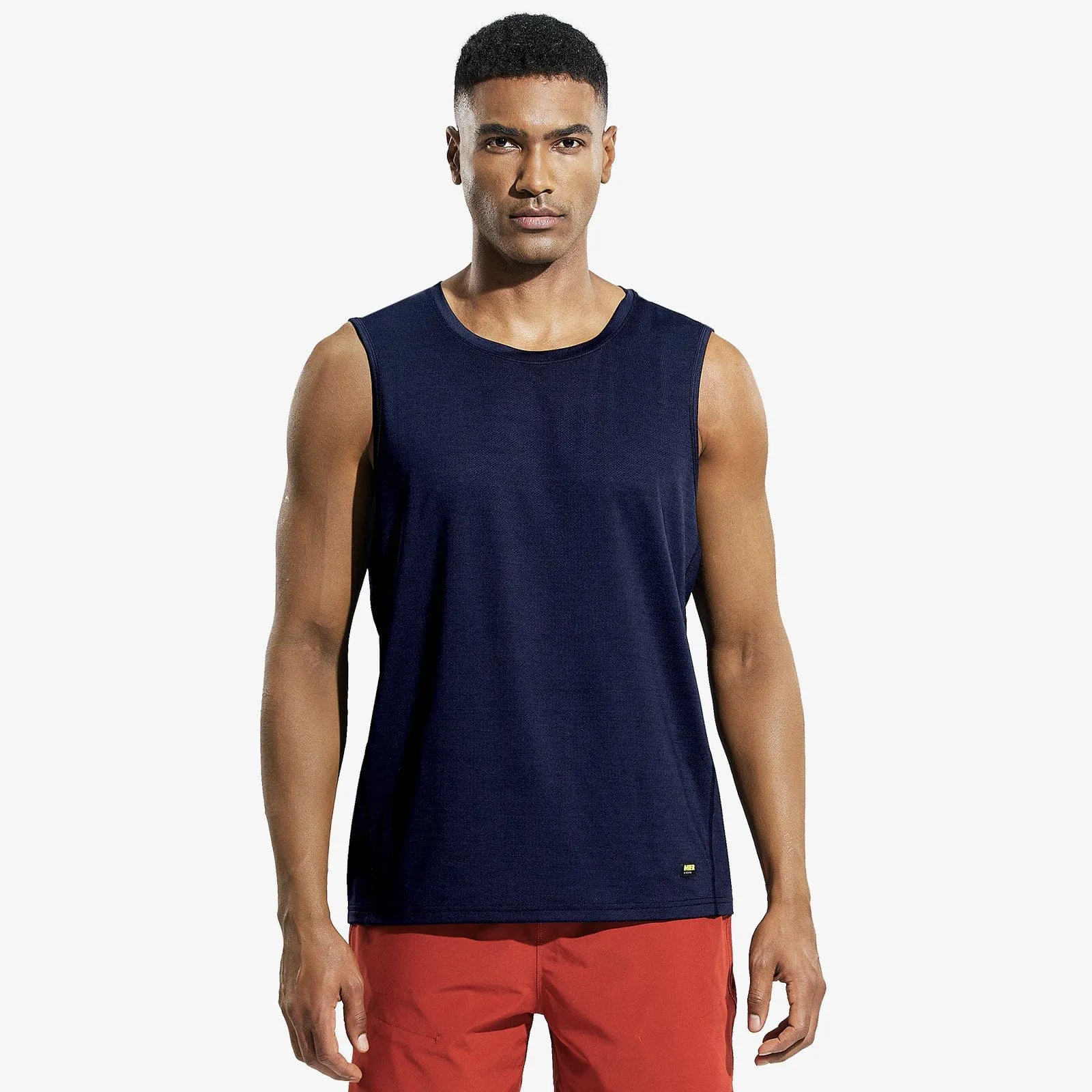 Men’s Sleeveless Tank Top Dry Fit Workout Tee Shirt