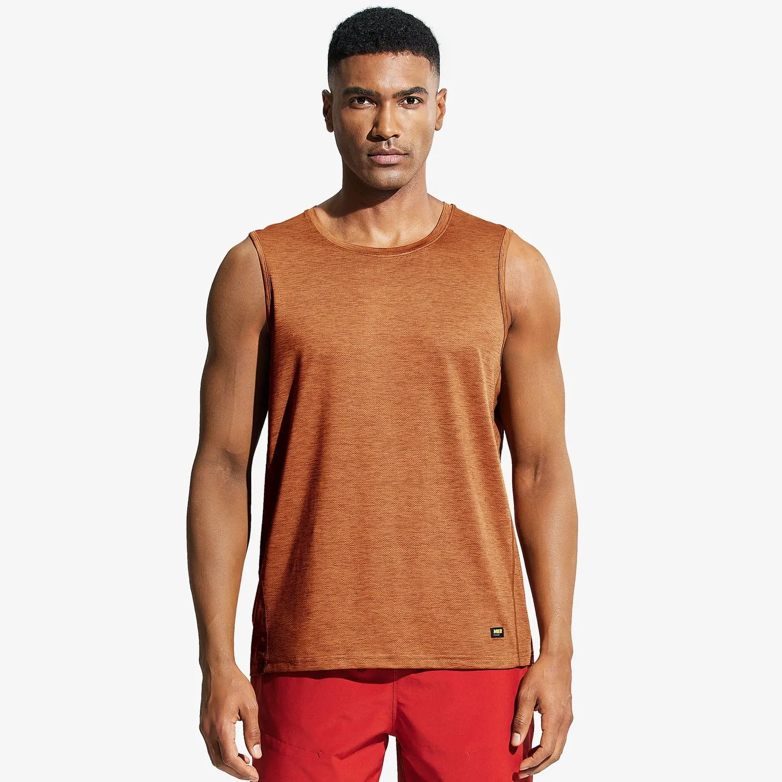 Men’s Sleeveless Tank Top Dry Fit Workout Tee Shirt