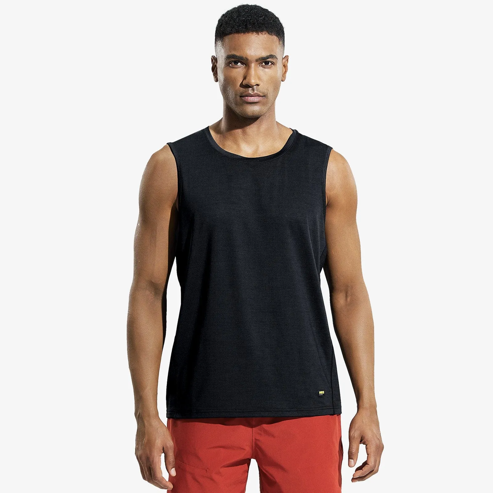 Men’s Sleeveless Tank Top Dry Fit Workout Tee Shirt