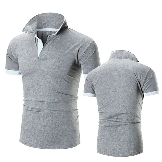 Men's Tailored Short Sleeve Polo Shirt
