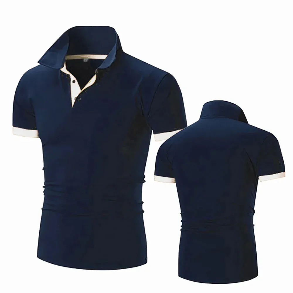 Men's Tailored Short Sleeve Polo Shirt