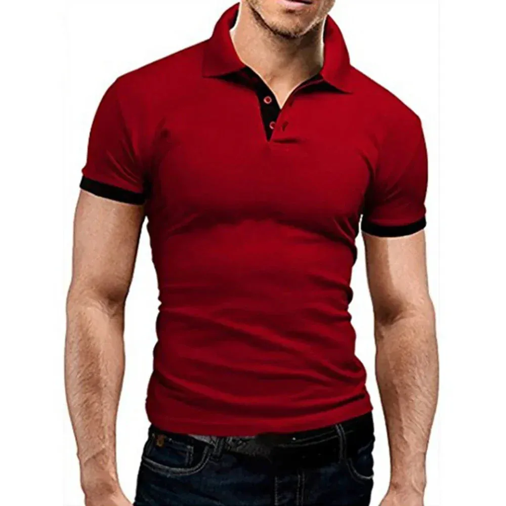 Men's Tailored Short Sleeve Polo Shirt