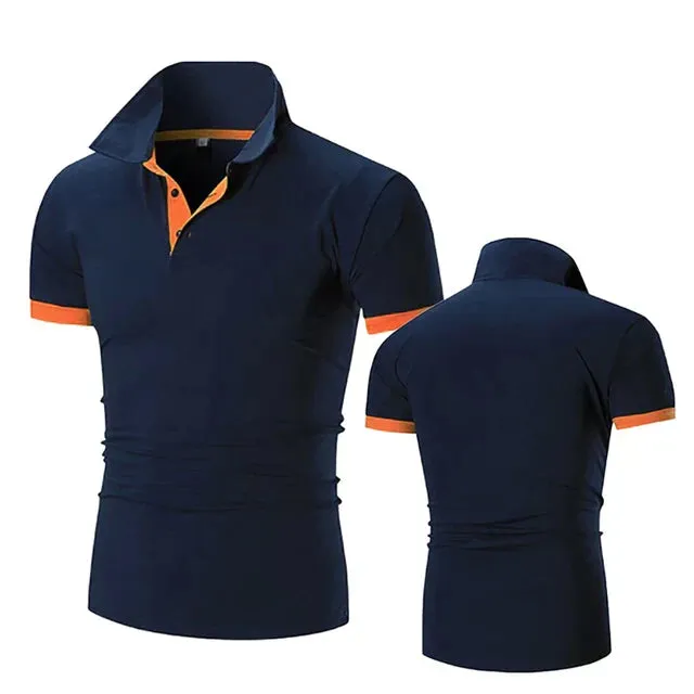 Men's Tailored Short Sleeve Polo Shirt