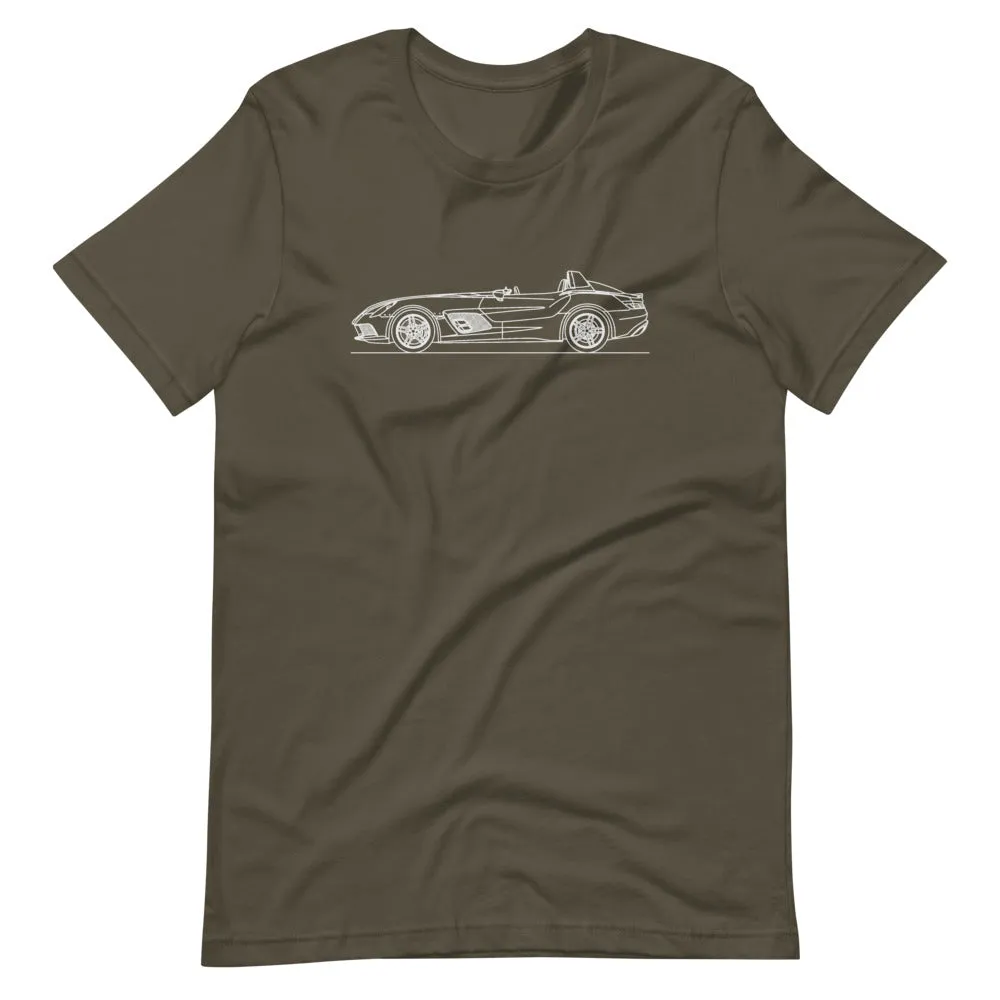 Mercedes-Benz SLR Stirling Moss silhouette T-shirt