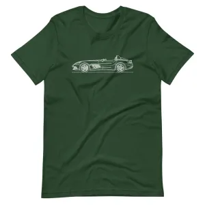 Mercedes-Benz SLR Stirling Moss silhouette T-shirt