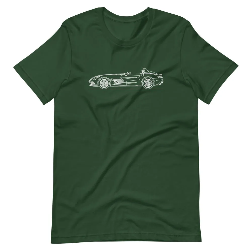 Mercedes-Benz SLR Stirling Moss silhouette T-shirt