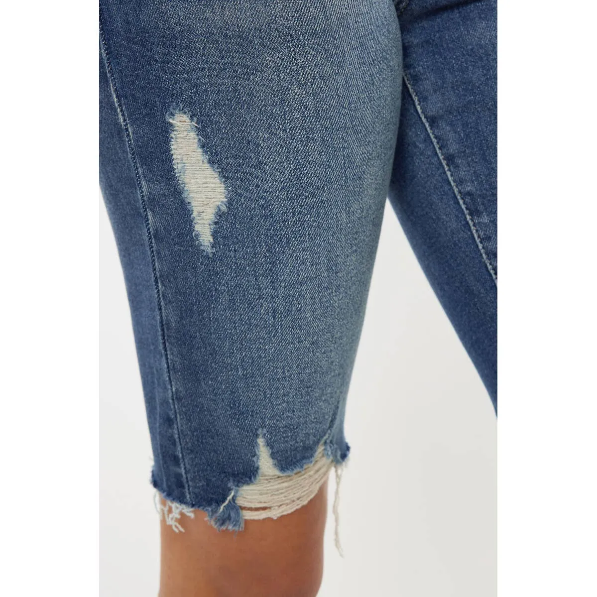 Mid-Rise Bermuda Stretch Short