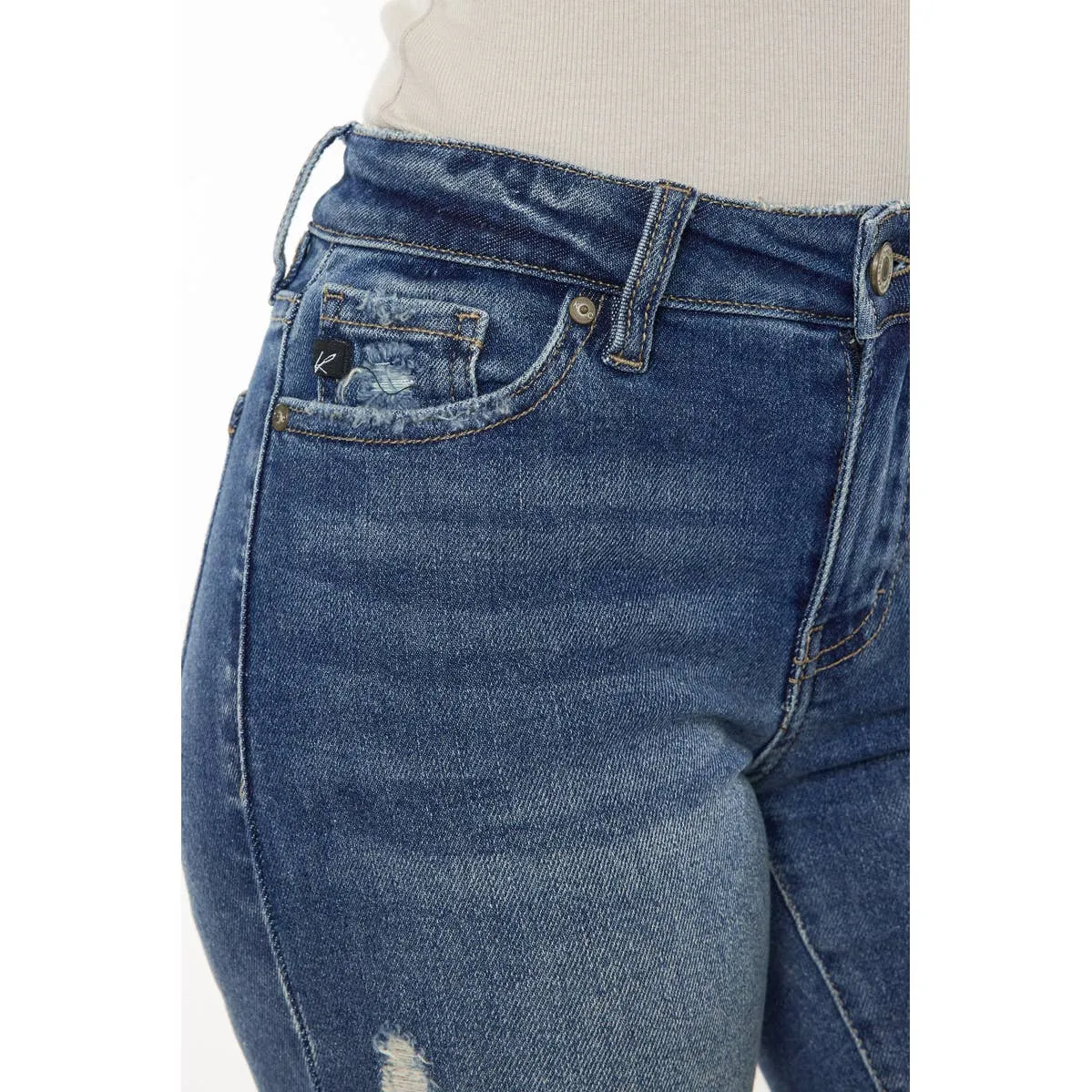Mid-Rise Bermuda Stretch Short