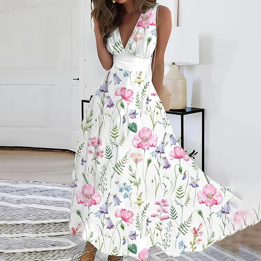 Mikka® | Elegant Floral Dress