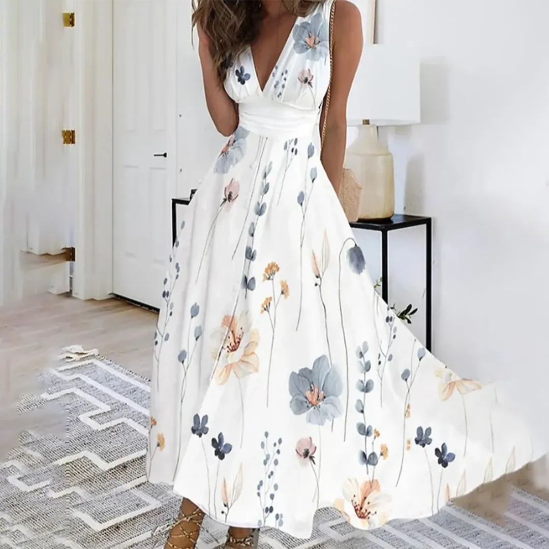 Mikka® | Elegant Floral Dress
