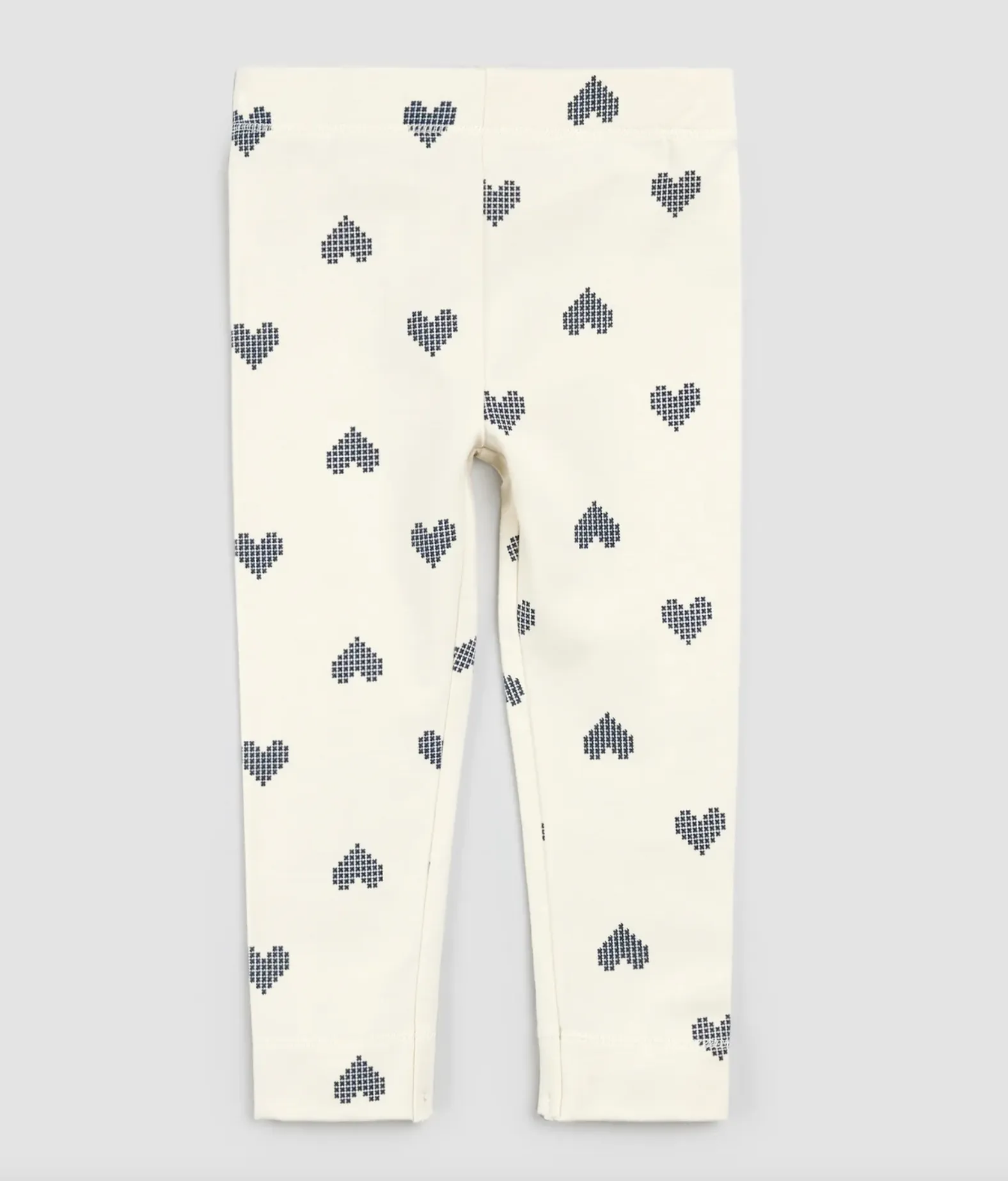 Miles the Label - Pixel Heart Print Leggings - Birch