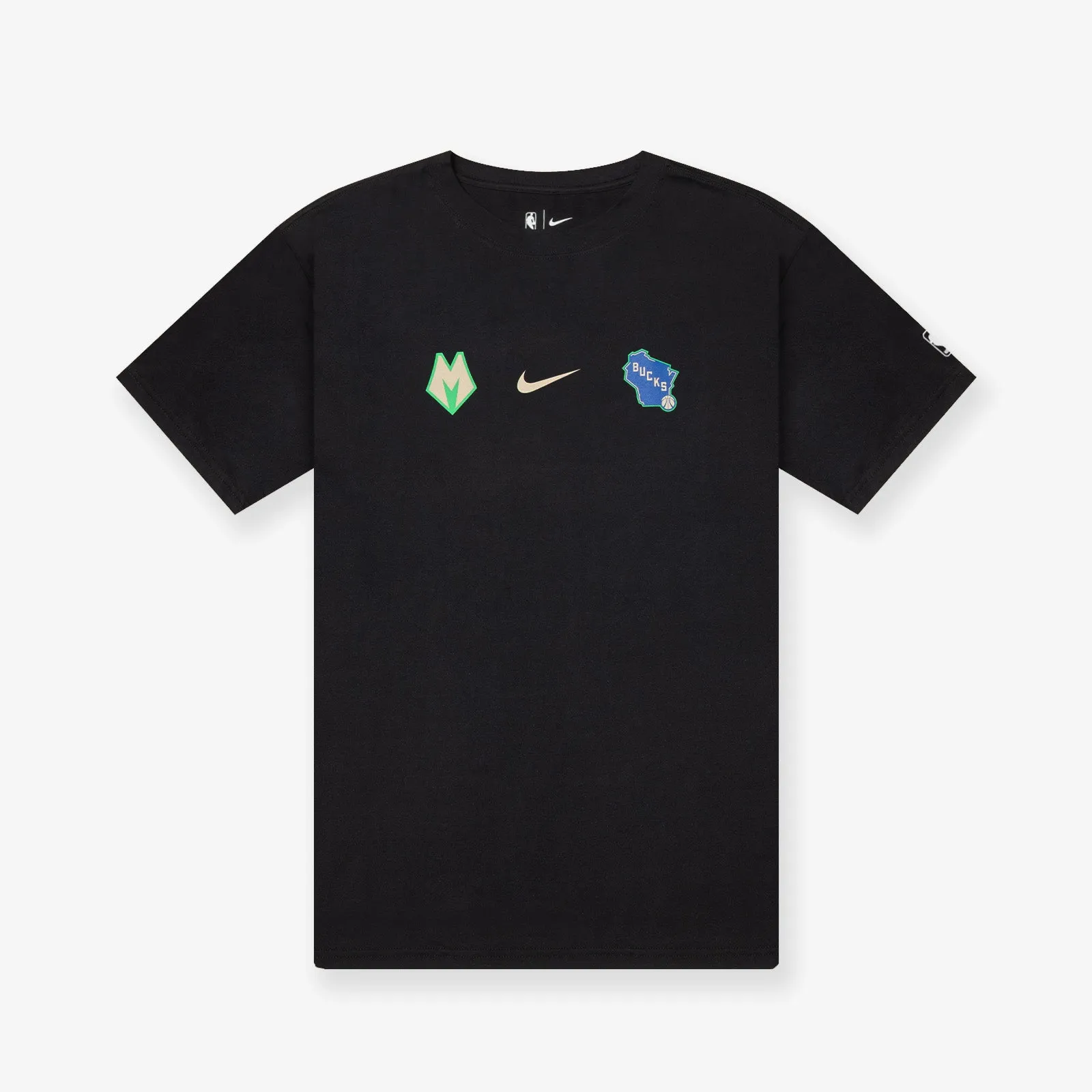Milwaukee Bucks 2024 City Edition Max90 T-Shirt - Black