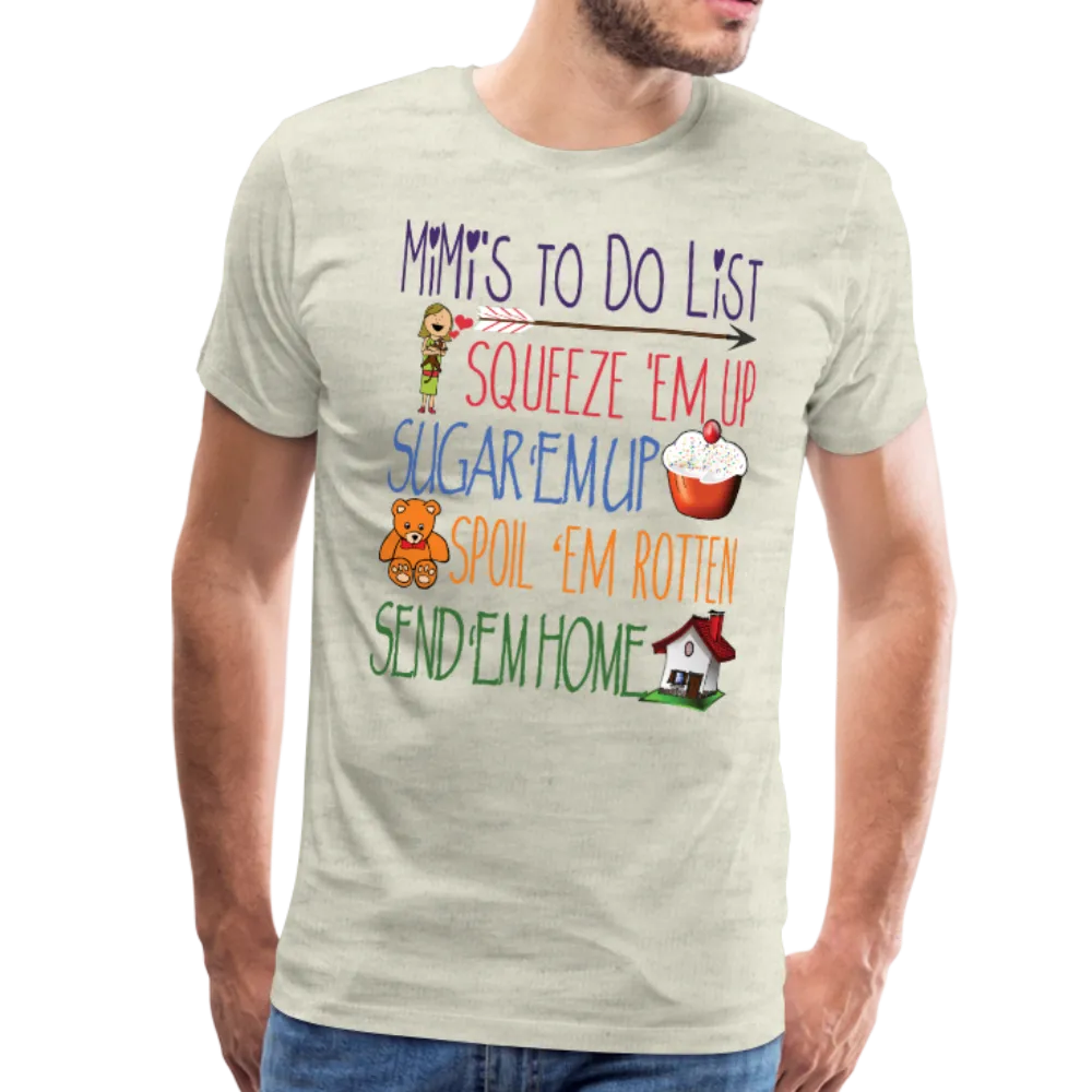 Mimi's ToDo List Men's Premium T-Shirt (CK1615)