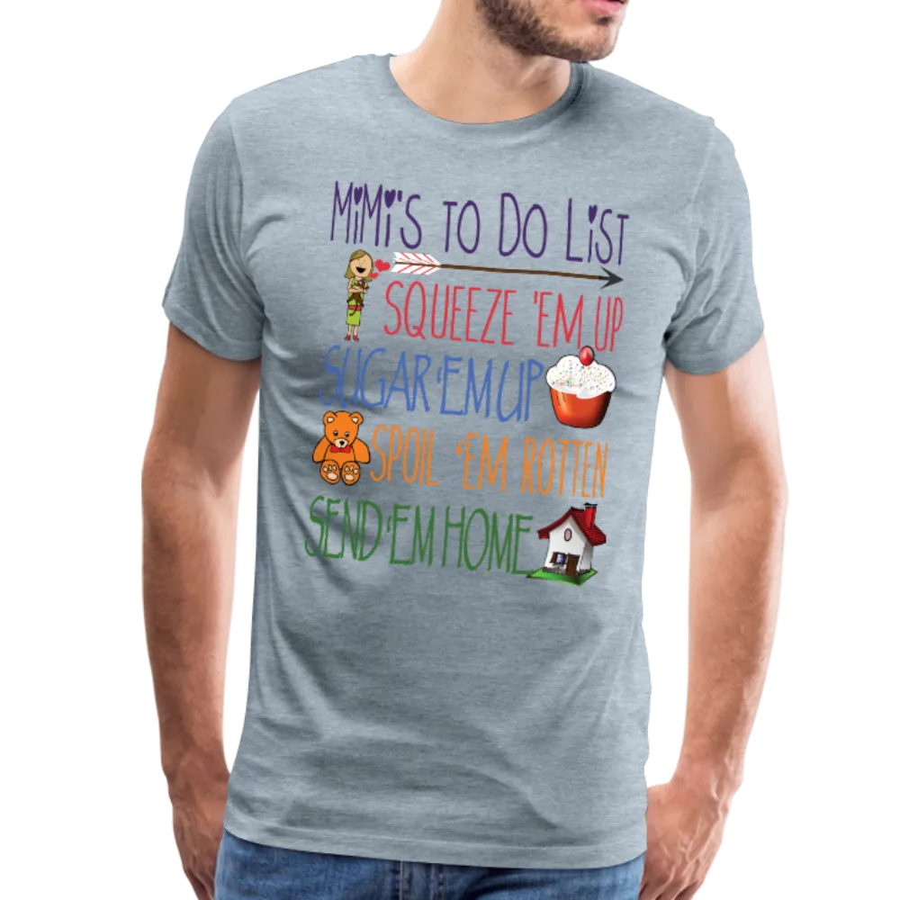 Mimi's ToDo List Men's Premium T-Shirt (CK1615)