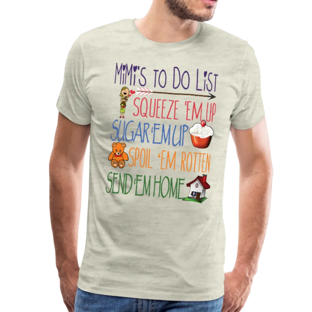Mimi's ToDo List Men's Premium T-Shirt (CK1615)