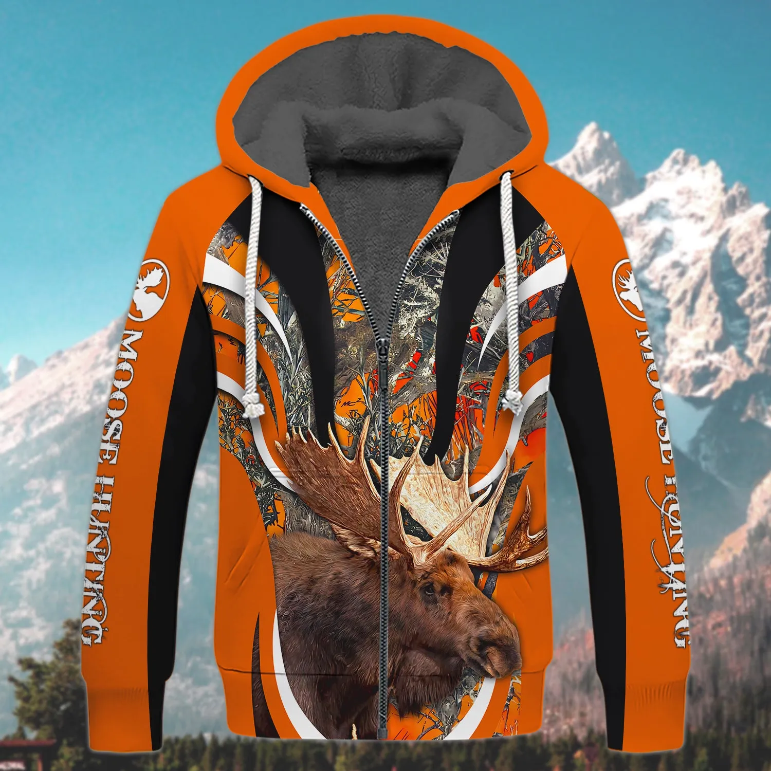 Moose Hunting - 3D Full Print Shirts - Tad 526