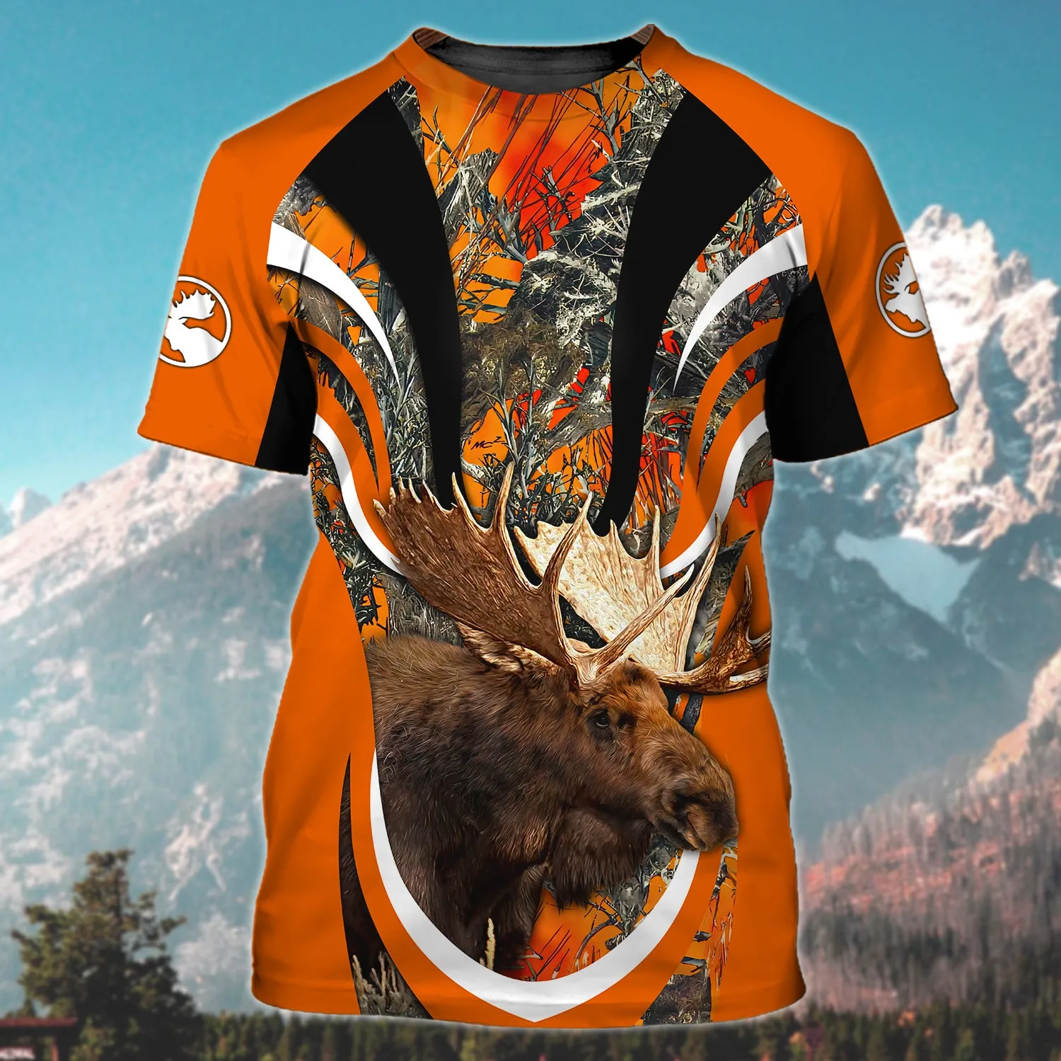 Moose Hunting - 3D Full Print Shirts - Tad 526