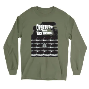 Movie The Food™ "Creature From The Black Macaroon" Long Sleeve T-Shirt
