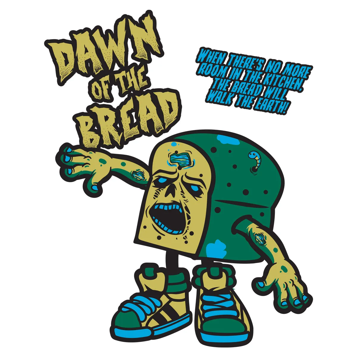 Movie The Food™ "Dawn Of The Bread" Long Sleeve T-Shirt