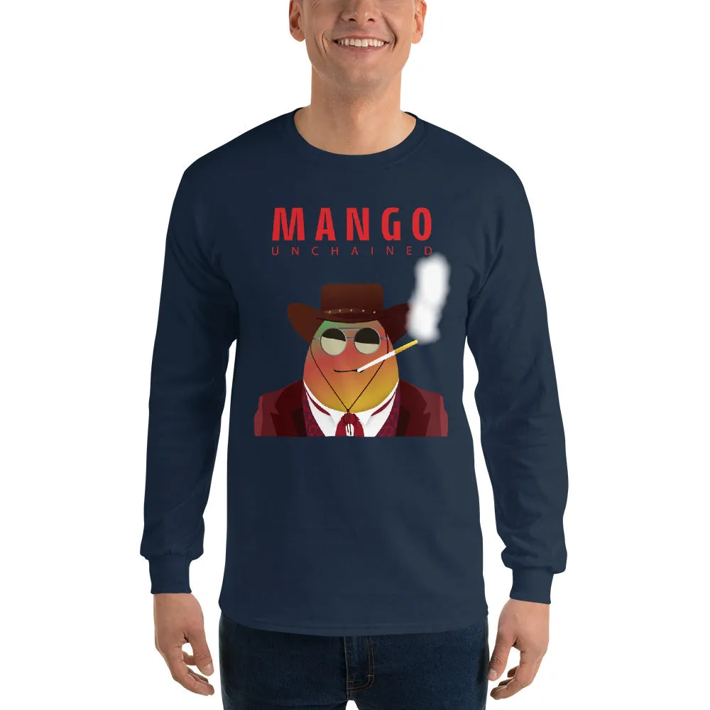 Movie The Food™ "Mango Unchained" Long Sleeve T-Shirt