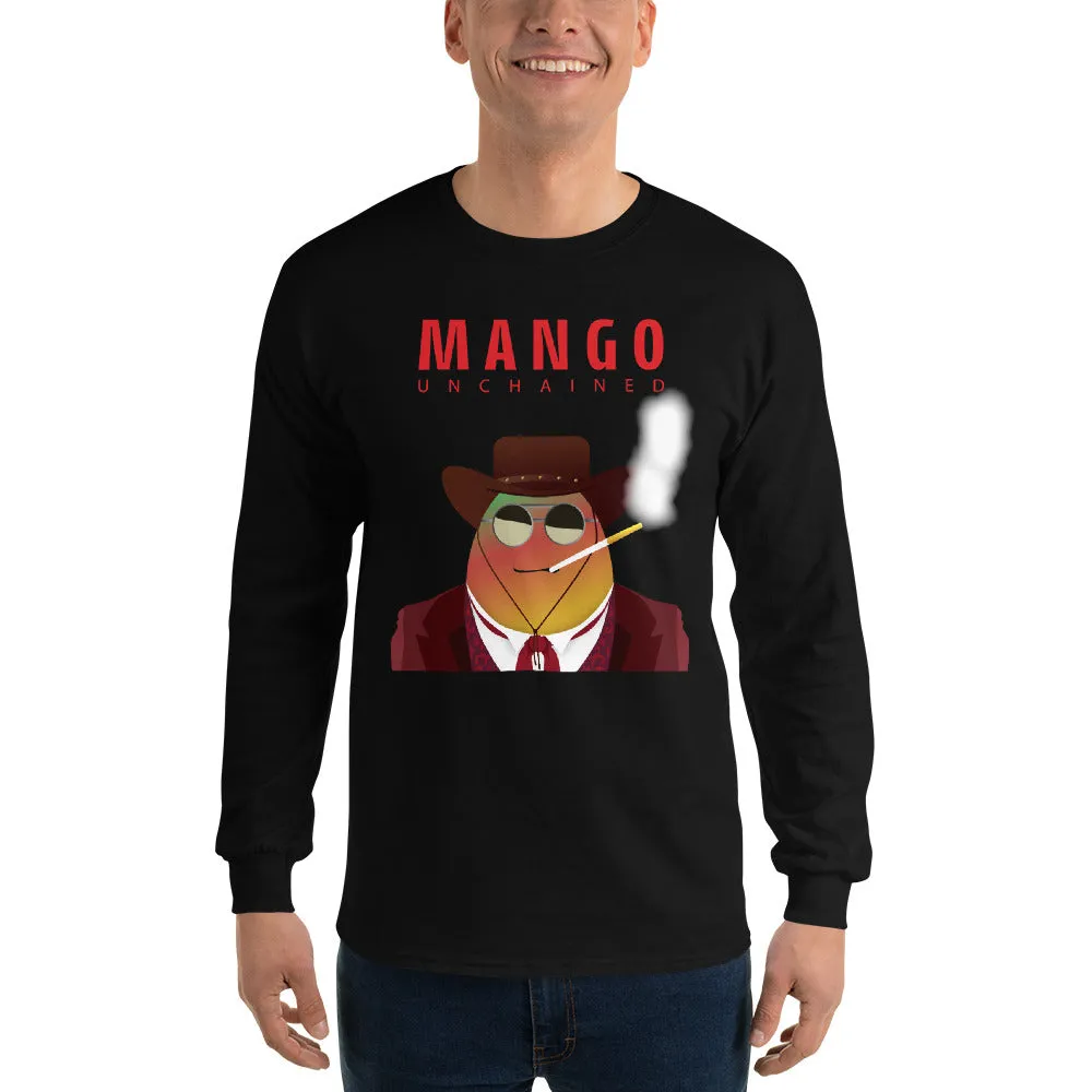 Movie The Food™ "Mango Unchained" Long Sleeve T-Shirt