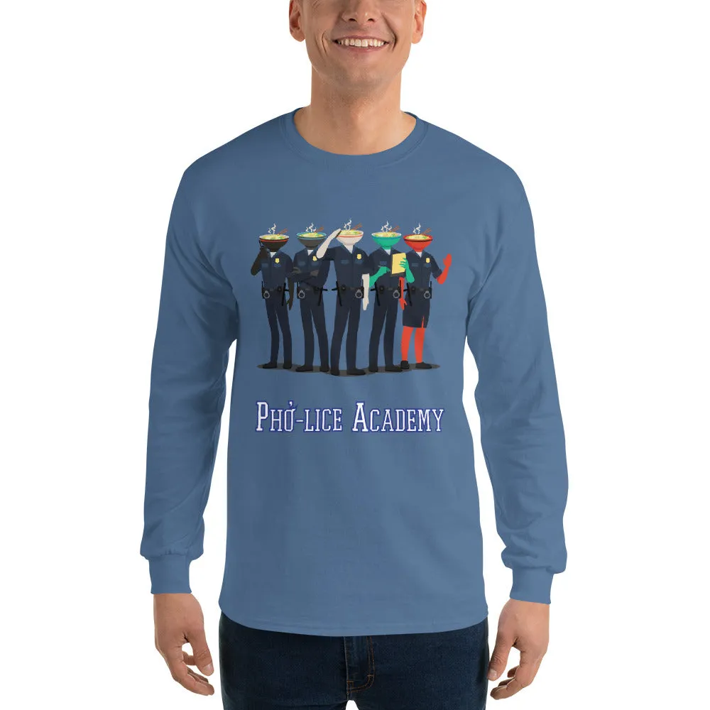 Movie The Food™ "Pho-lice Academy" Long Sleeve T-Shirt
