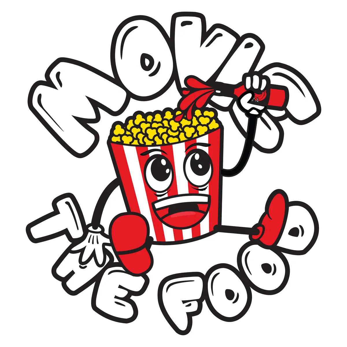 Movie The Food™ "Round Logo" Long Sleeve T-Shirt