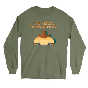 Movie The Food™ "The Gouda, The Bad, The Ugly" Long Sleeve T-Shirt