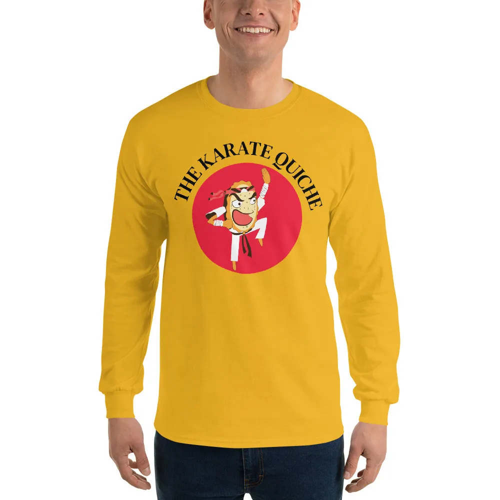 Movie The Food™ "The Karate Quiche" Long Sleeve T-Shirt